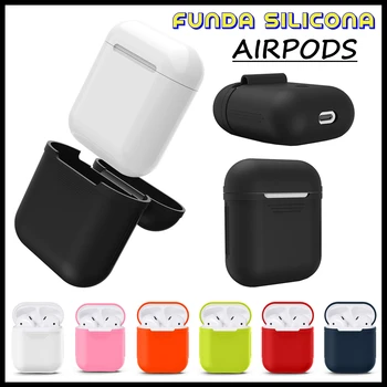 

Stand case for Apple's AirPods Silicone Case Gel iphone earphones Helmets