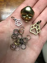 Unids/lote de anillos abiertos de 4-20mm, 50-200 Uds., doble bucle, conectores de anillos partidos para DIY, suministros para fabricación de joyas