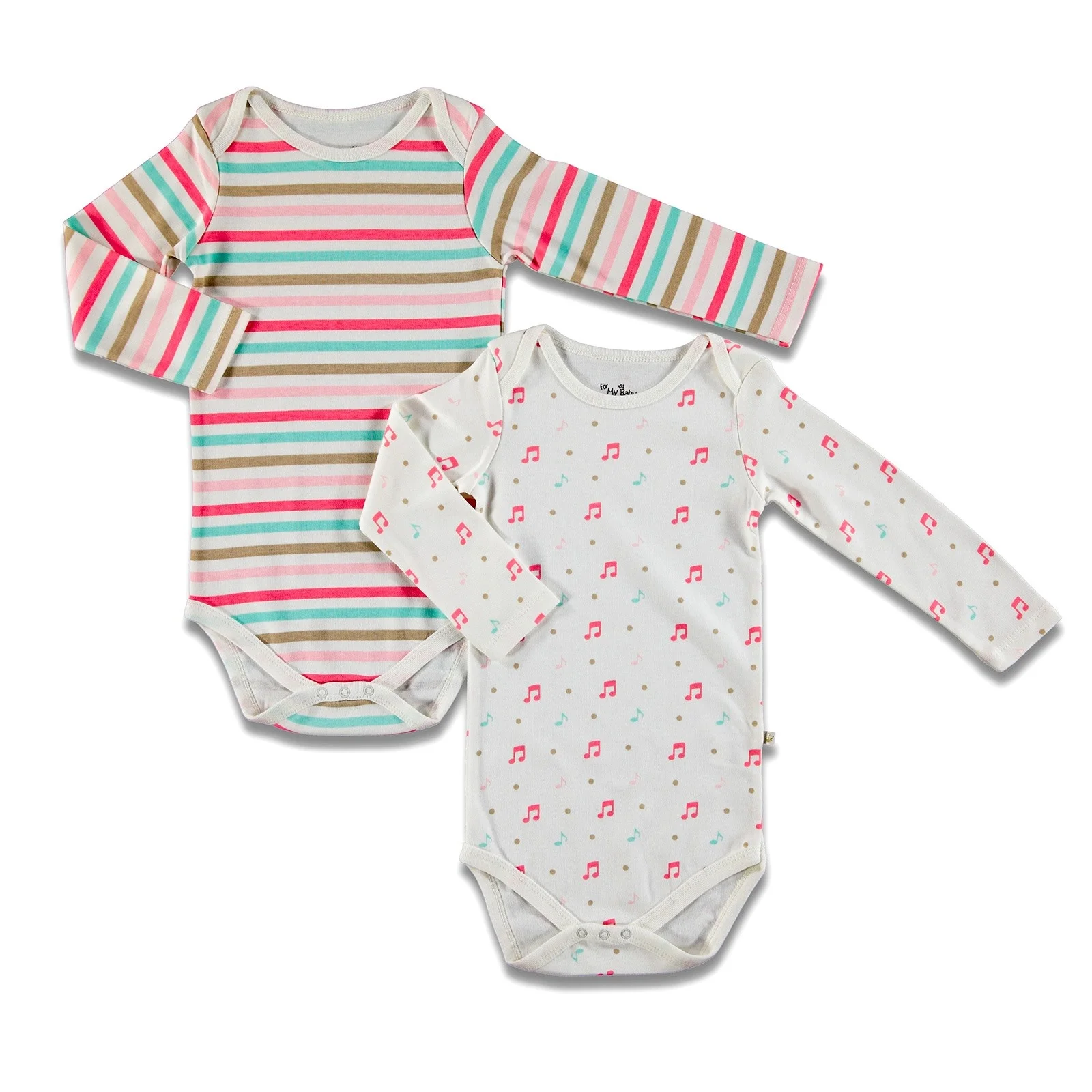 

ebebek For My Baby Yummy Long Sleeve Bodysuit 2 pcs