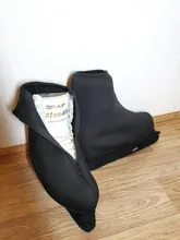 Figuras impermeables para patines de hielo, cubiertas protectoras para botas de patinaje, cubierta para niños y adultos