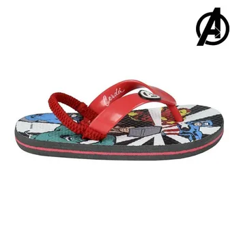 

Flip Flops for Children The Avengers Red
