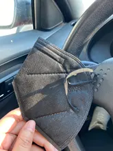 Entrega en 10 días Mascarilla de seguridad FFP2 de 5 capas para adultos, respirador antipolvo, blanca, KN95, FPP2, FFP3