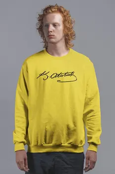 

Angemiel Wear Ataturk Signature Men 'S Sweatshirt