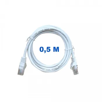 

UTP cord 0,5 meters without shielding with RJ45 connectors Category 5E.