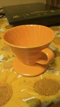 Motor de gotero de café de cerámica, taza de filtro de goteo de café de estilo V60, soporte separado para 1-4 tazas