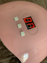 Secador de uñas portátil de 54W, lámpara UV LED de 30/60/90s, con temporizador, Cable USB, para uso doméstico, herramienta de lámpara de uñas de Gel UV