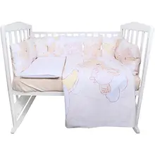 Комплект в кроватку Эдельвейс "Мой медвежонок", 6 предметов