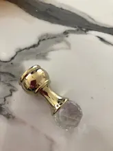 Hook Bathroom-Accessory-Hanger Wall-Clothes Crystal Copper-Material Brass Antique Rack