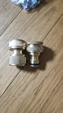 Hose Water-Gun-Fitting Copper-Connector Brass Garden Female-Thread 1set 1/2 3/4