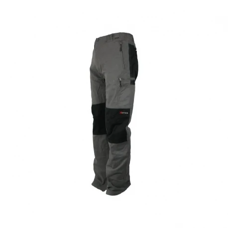 Cotton trousers canvas elastic