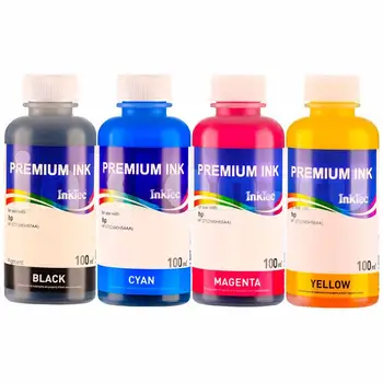 

Ink for HP printer Ink Tank 115, 116, InkTec 4x100 ml set