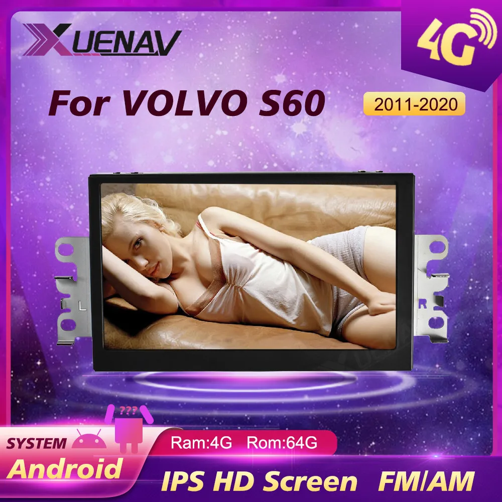Автомобиль радио плеер GPS навигации для volvo s60 2011 2012 2013 2014 2015 2016 2017 2018 2019 2020