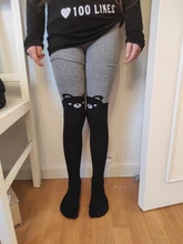 Los nuevos niños de dibujos animados de medias para chicas encantadoras Patchwork diseños de bordado medias pantis primavera bebé medias de Kawaii