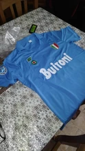 Maglie Calcio-camiseta de fútbol de Italia nanoli 1987/1988, MARADONA Retro Vintage, 1987 1988