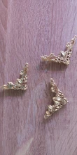 Brackets Notebook-Cover Decorative-Protector Furniture Photo-Frame Angle-Corner Metal