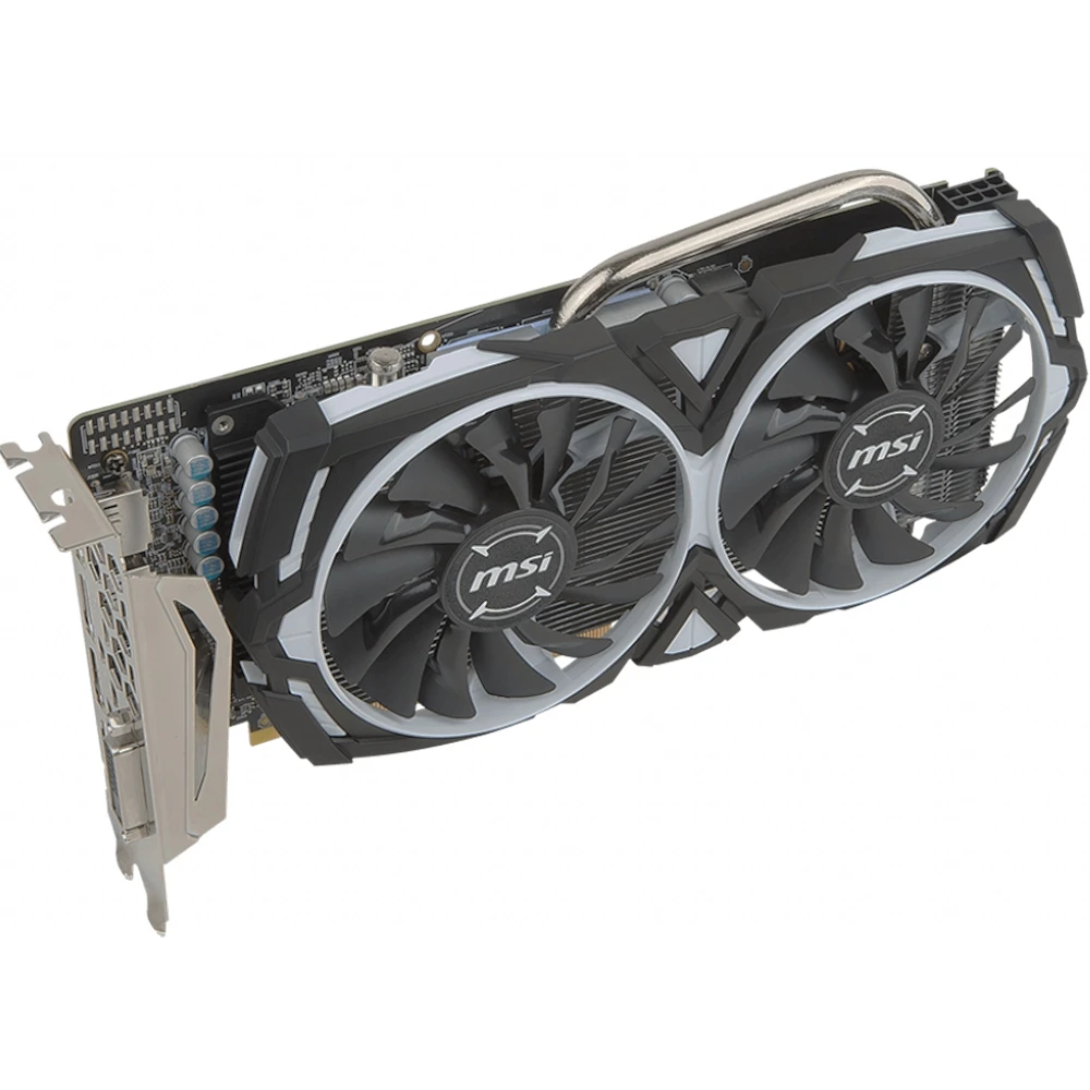Видеокарта MSI Armor AMD Radeon RX 570 1268MHz 4096MB 7000MHz 256 bit RTL [RX 570 ARMOR 4G OC]