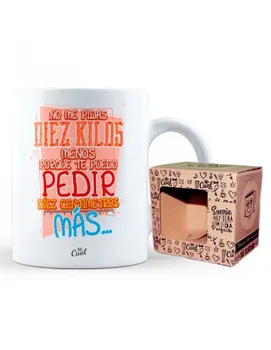 

▷ Cups with message from MR COOL