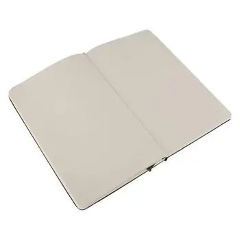 

PCs. 1 notebook-no lines-Large QP062MOLESKINE16.09