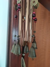 Wind-Chimes Decoration Garden-Tubes-Bells Wall-Hanging Yard Outdoor Antique Copper Living