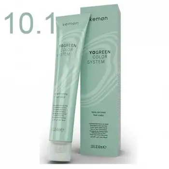 

Kemon - Yo Green - Color Pastel blonde streaks 10.1 platinum ash blonde 60 ml