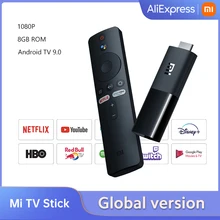 

Global Version Xiaomi Mi TV Stick Android TV 9.0 Smart 1080P 1GB RAM 8GB ROM Bluetooth 4.2 Mini TV Dongle Wifi Google Assistant