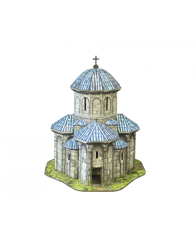Церковь Кветера Сборная модель из картона масштаб 1/87 H0 пазл 3D puzzle UMBUM | Игрушки и