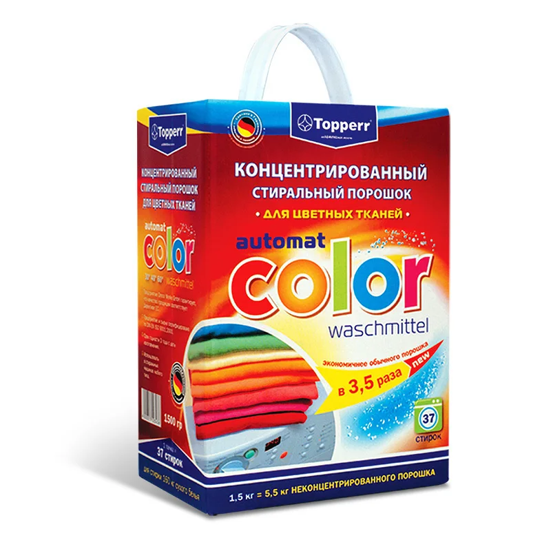 Концентрированный стиральный порошок COLOR Topperr 3204