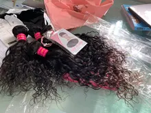 Jaycee-extensiones de cabello humano brasileño ondulado, 1/ 3 / 4 ofertas de extensiones 100%, Remy