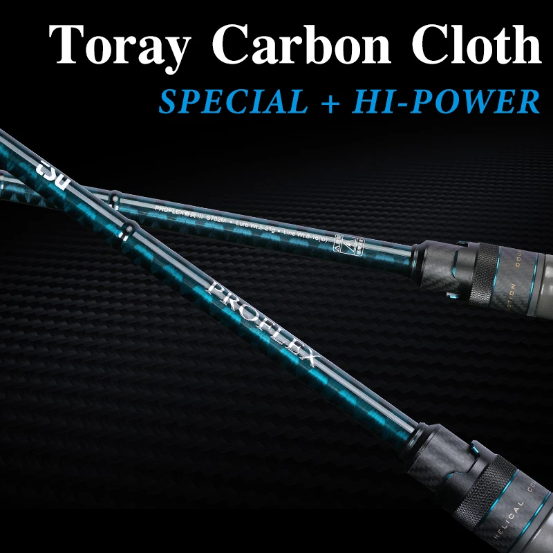 US $108.86 TSURINOYA Profession Bass Rod PROFLEX 195 201 210m 221m Fast Action ML M L Power High Sensitivity 2 Section Fishing Rod