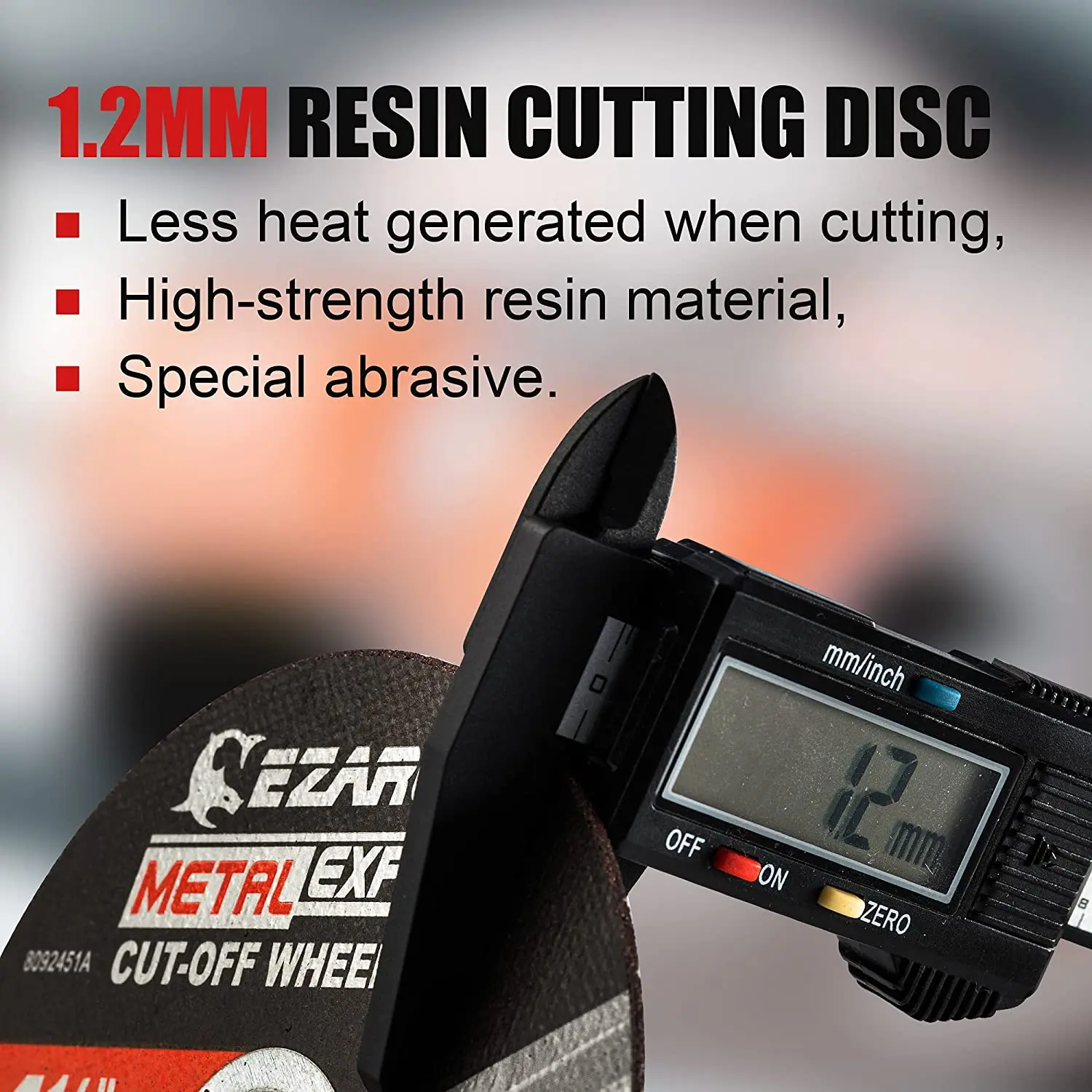EZARC Angle Grinder Disc 25pc Metal Cutting Wheel 75mm x9.5mm / 115mm x22.2mm Stripping Disc for Metal Satinless Steel Cutting cutting disc grinding disc grinding wheel