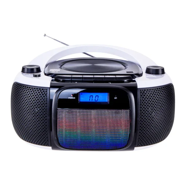 Радио CD Bluetooth MP3 Daewoo DBU 61 караоке FM SD 220 V серый черный|Радиоприёмники| |