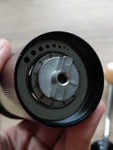 XEOLEO-molinillo de Café Manual de aluminio, 50MM, amoladora de rebaba de acero inoxidable, máquina café cónica