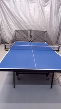 SUZ-Robot de tenis de mesa S201, máquina automática de entrenamiento de PING PONG, entrenador de bolas para más de 40 bolas