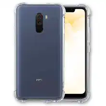 OcioDual прозрачный, из ТПУ, гелевый Силиконовый противоударный чехол для Xiaomi Pocophone F1