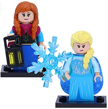 

LEGO 71024 Disney Series 2 minifigures Elsa and Anna as shown in the picture