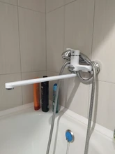 Faucet Bathroom Tap-Crane Aerator Bath-Sink Frap White Cold And Painting Spray with F1052-14/15