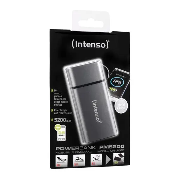 Внешний аккумулятор INTENSO 7323524 5200 mAh Серый