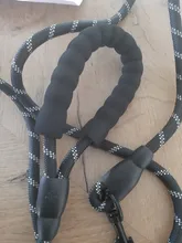 Durable perro Correa oro medio corriendo Collar para perro grande correas fuerte reflejo cuerda de plomo para Labrador, Husky Rottweiler