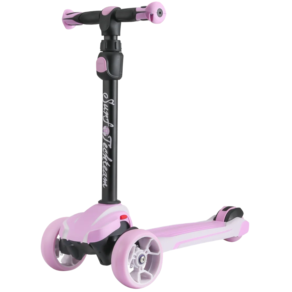 Розовый САМОКАТ TECH TEAM SURF GIRL - Цвет: Розовый
