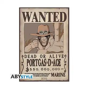 

Poster One Piece Wanted Ace