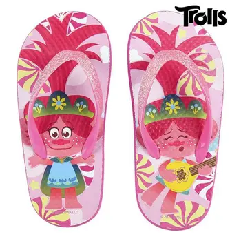 

Flip Flops for Children Trolls Fuchsia