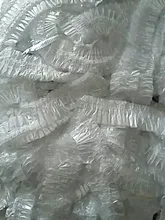 Gorro desechable de limpieza para salón de Spa, gorro de baño plisado no tejido, antipolvo, con forma de seta, 100 Uds.