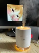 Humidificador de aire de montaña y nieve blanca, Difusor de Aroma ultrasónico USB de 500ML, luz calmante, aromaterapia para el hogar