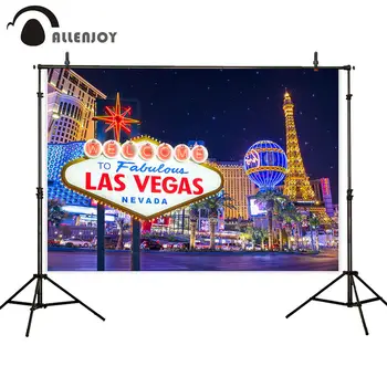 

Allenjoy Las Vegas Backdrop Photography Backdrop Casino Party Decor Birthday Bridal Shower Photo studio Background Photozone