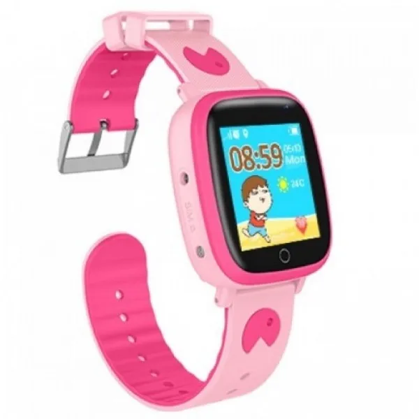 Водонепроницаемые Часы Smart Baby Watch Q11(Розовый