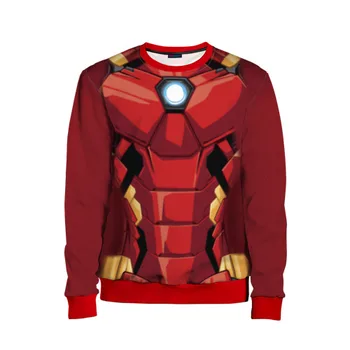 

Детский свитшот 3D «Iron Man costume» для мальчиков и девочек, Комфортная толстовка с рисунком, Свитшот