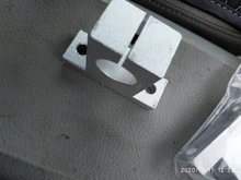 Eje óptico lineal SK, soporte vertical, marco de rodamiento de aleación de aluminio, soporte de varilla pulida SK/8mm-SK/60mm