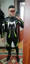 X-tiger-Conjunto de camisetas de ciclismo para hombre, pantalones con pechera acolchados de Gel 5D, ropa transpirable de manga larga para ciclismo con protector solar