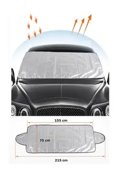 

Automobile Glass Ice Anti-Freezing Snow Sunscreen Tarpaulin