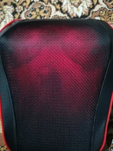 Novedosa almohada de masaje 3 en 1 para cuello, espalda, hombros y cintura, masajeador corporal, regalo para aliviar el dolor, fácil de llevar, para coche, hogar, enchufe europeo